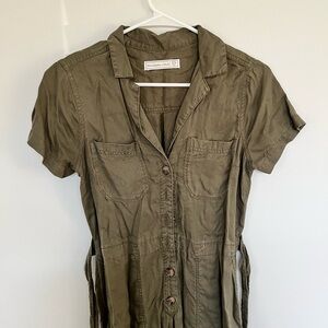 Abercrombie & Fitch Green Jumpsuit